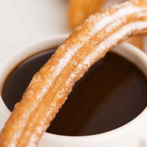churro and coffee